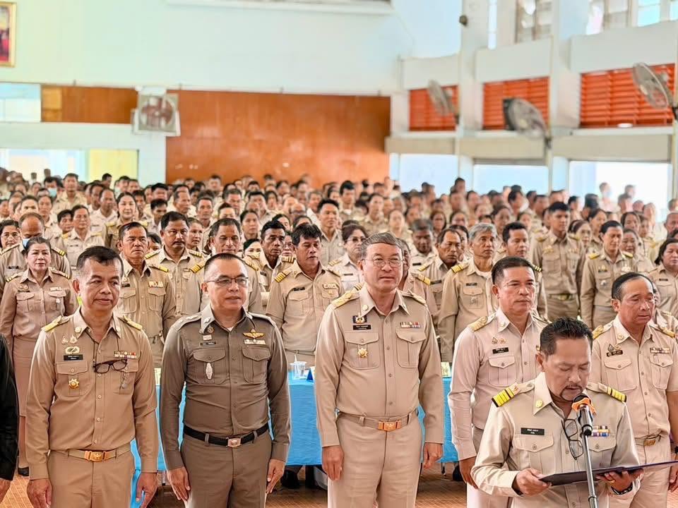 สพอ.โนนสูง ร่วมประชุมกำนัน ผู้ใหญ่บ้าน ฯลฯ ครั้งที่ 6/2569 ประจำเดือนมิถุนายน  อำเภอโนนสูง จังหวัดนครราชสีมา