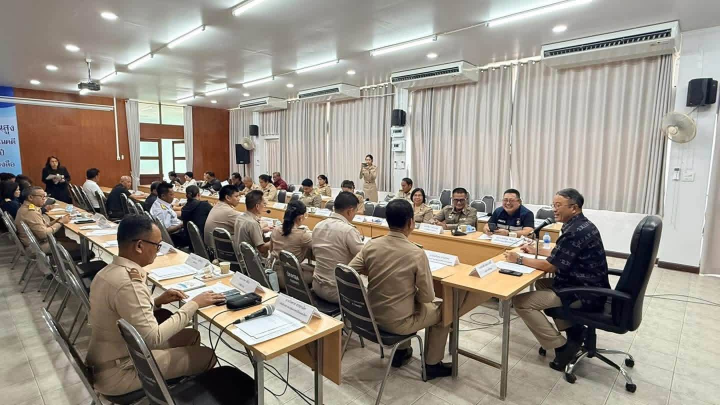 สพอ.โนนสูง ร่วมประชุมหัวหน้าส่วนราชการ ประจำเดือนสิงหาคม 2569 